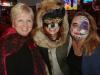Trio of friends having a great time at Johnny’s: Barb, Georgio (Rocky Racoon) & Angela.